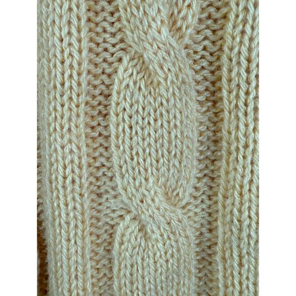 Pendleton Pure Virgin Wool Crewneck Sweater Pullover Vintage Yellow Mens Medium - Picture 4 of 6